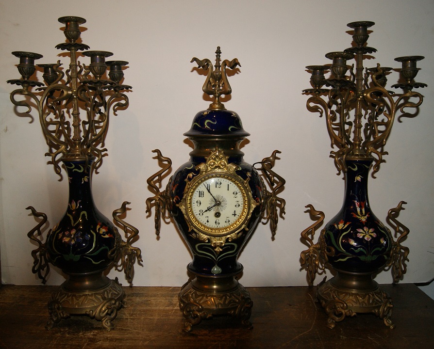 Blauw klokkenstel